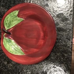Franciscan Apple salad plate